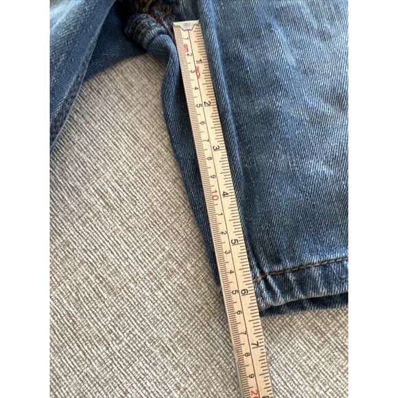 Vintage Coogi Australia Jean Shorts Embroidered Patch Baggy Size 6 Boy Girl - Picture 6 of 16